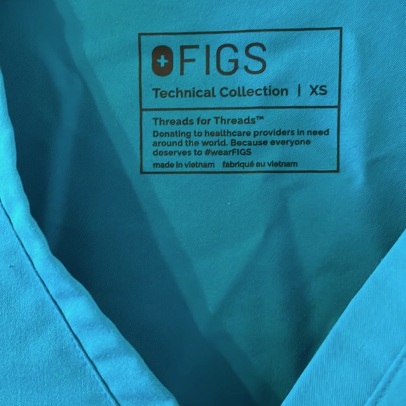 FIGS X~Small Top; Small Petite Pant NWOT - Picture 2 of 5